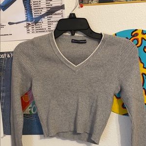 cropped sweater